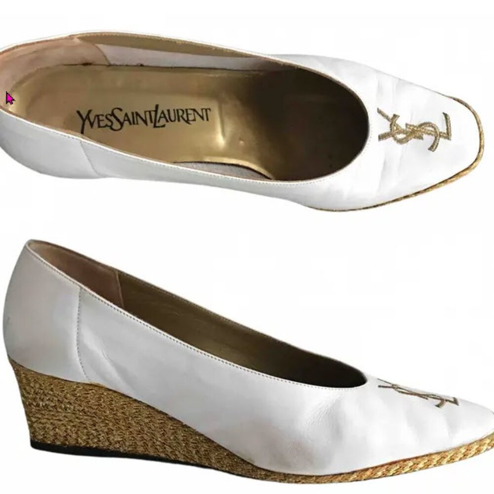 Saint Laurent vintage espadrilles